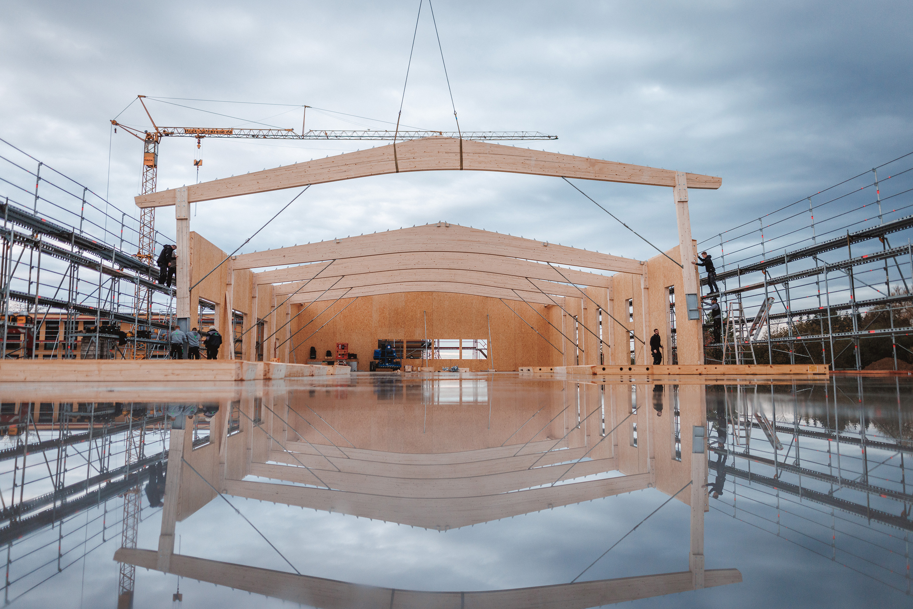 Hallenaufbau BV Bioturm