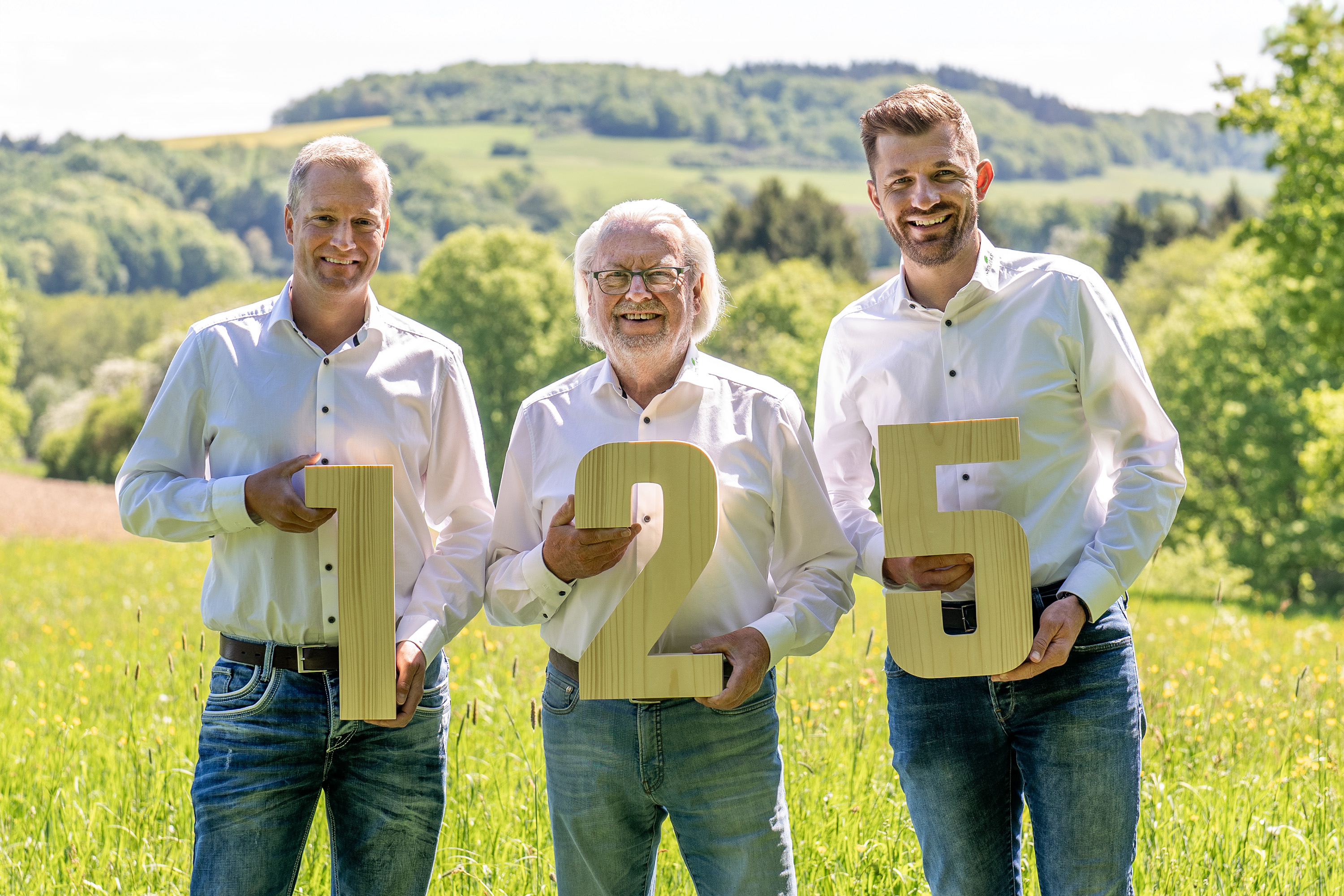 Manuel Loth, Wolfgang Loth und Maximilian Schmuck - 125 Jahre LOTH-HAUS