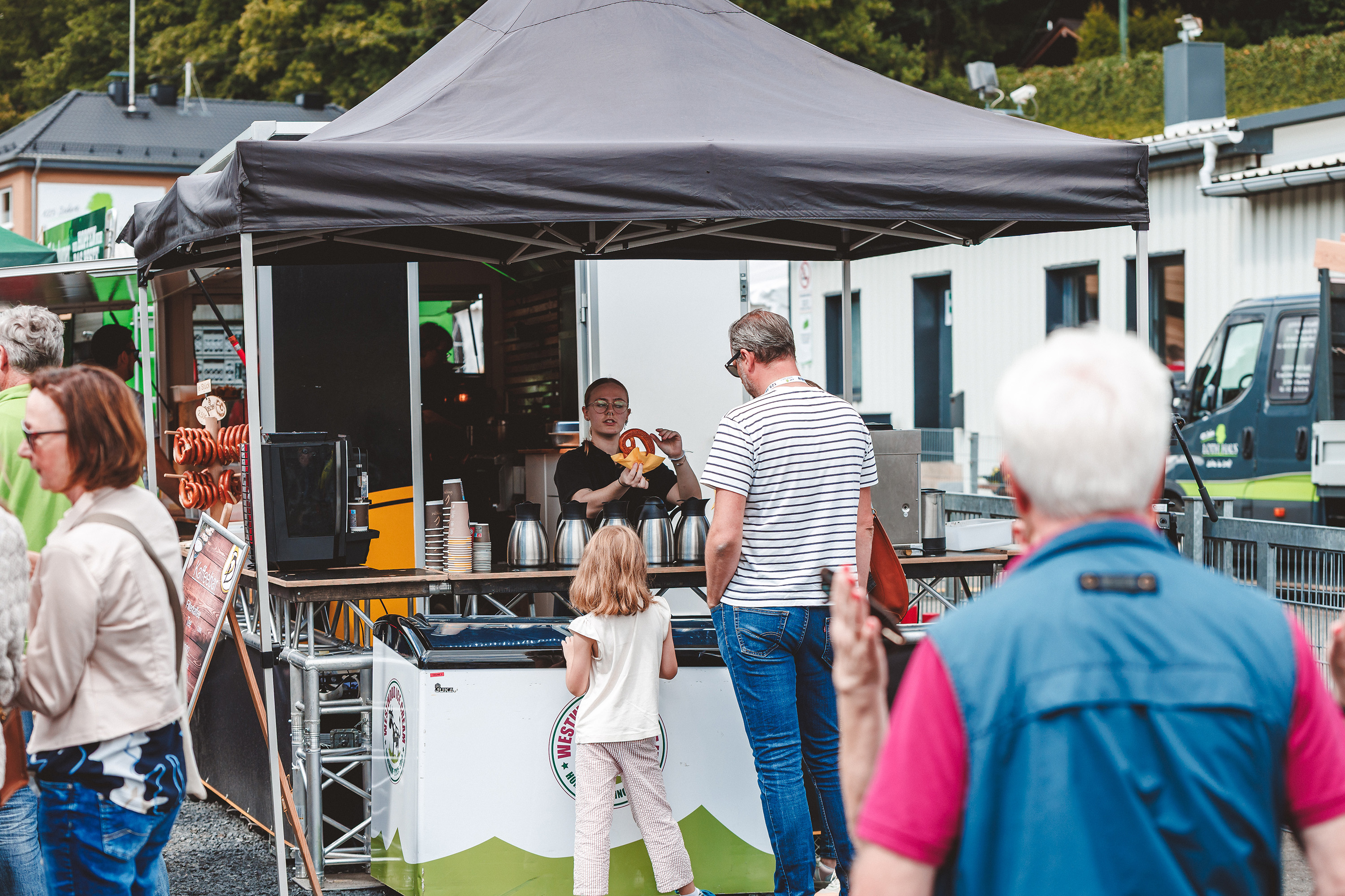 Jubiläumsfeier_Essensstände