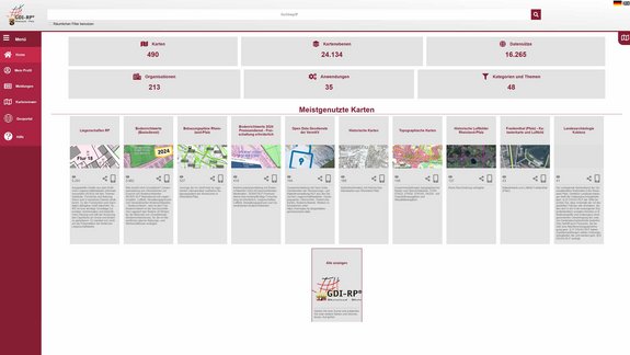 Das optimale Grundstück finden - Geoportal